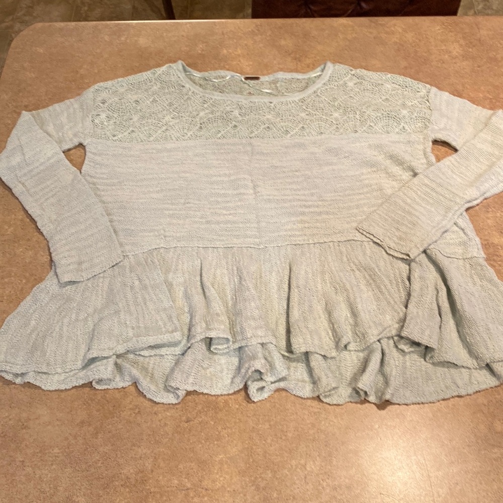 Womens Free People shirt see pics for measurements